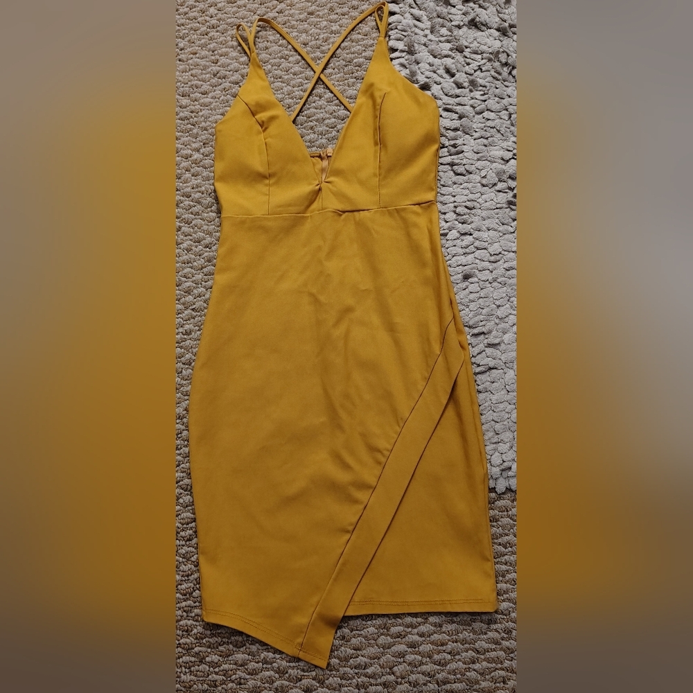Mustard Dress